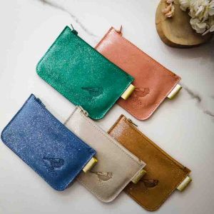 Barnabé aime le café – Porte-monnaie pailleté