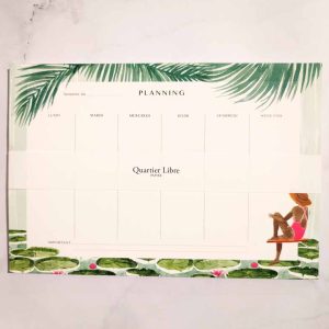 Quartier Libre – Semainier Amazonie