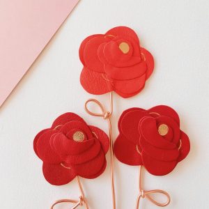 Effleurée : fleur à la tige – la rose