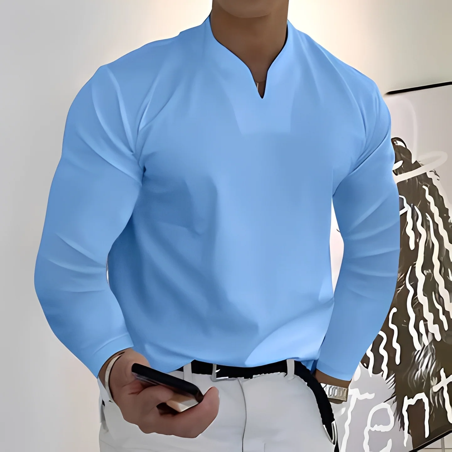 Karlo - Chemise tendance à manches longues pour homme – Image 4