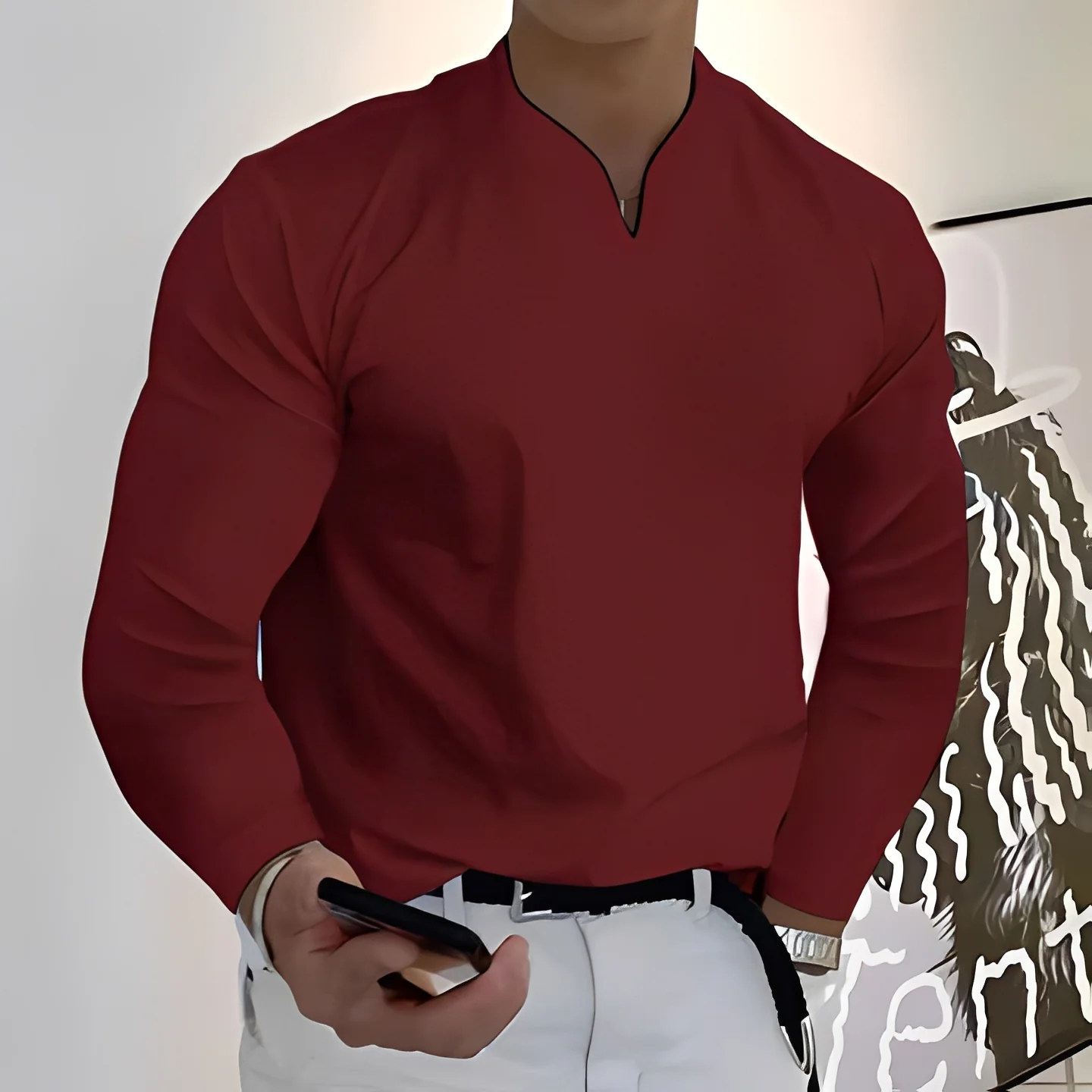 Karlo - Chemise tendance à manches longues pour homme – Image 5