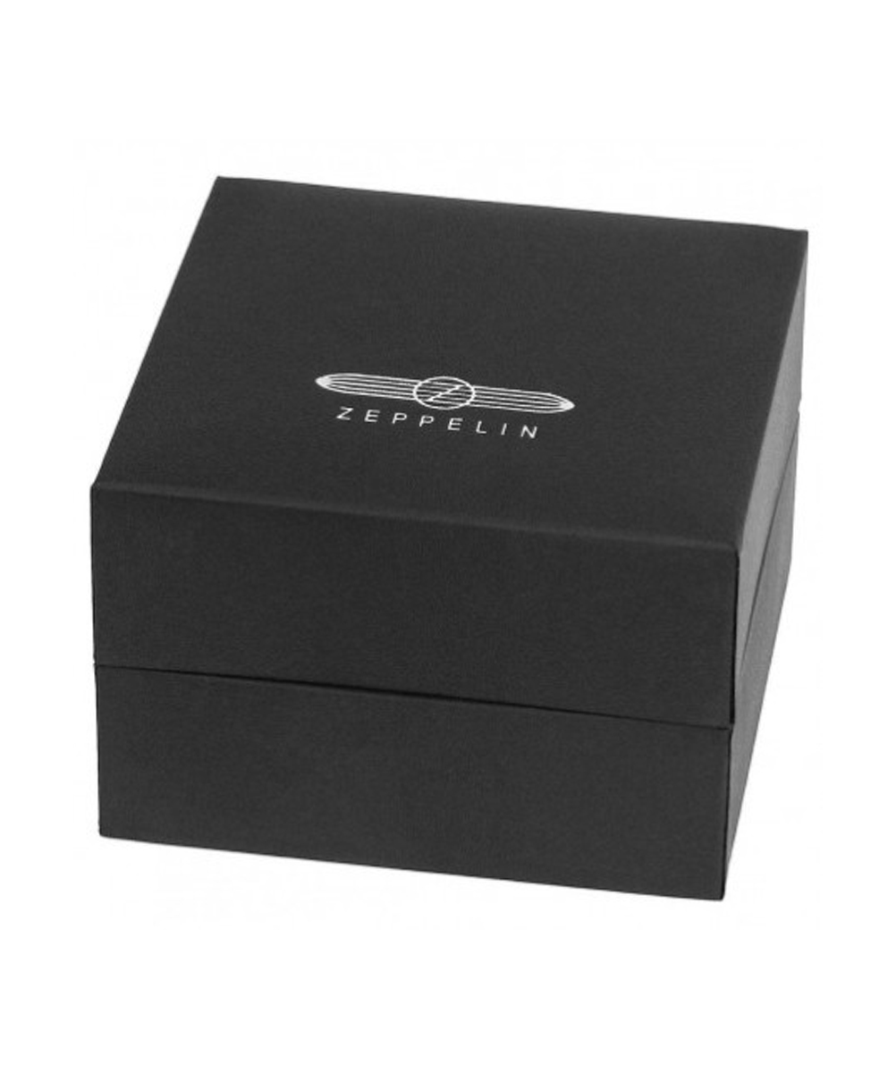 MONTRE ZEPPELIN LZ 129 HINDENBURG HOMME CUIR NOIR – Image 5